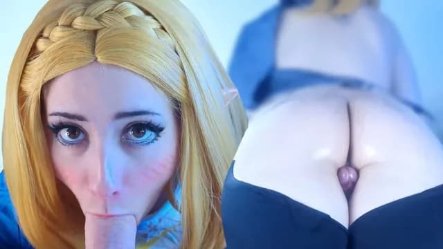 Zelda lets link use her body anyway he wants