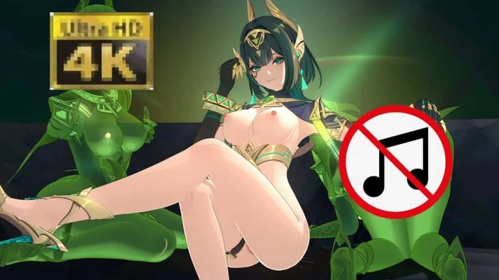 [Keke Animations] Nefer Genshin Impact Animation #25 (4K, without music) 2.3Gb~ | anime | 02:53