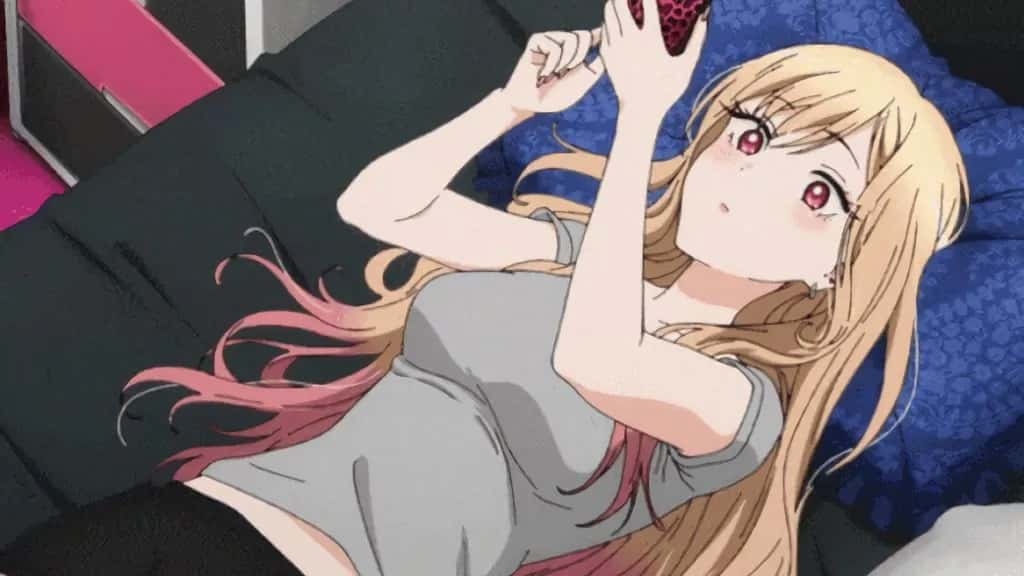 [yuukis] Kitagawa Marin Phone Cheating | anime | 03:09