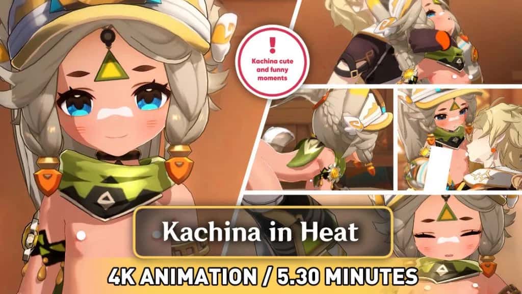 [PastaPaprika] Kachina in Heat ANIMATION (4K) (EARLY) | anime | 05:38