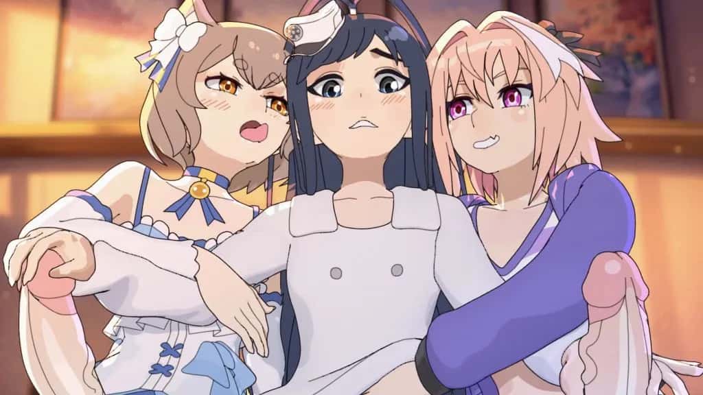 [Amplected] Femboy Sleepover | anime | 01:49