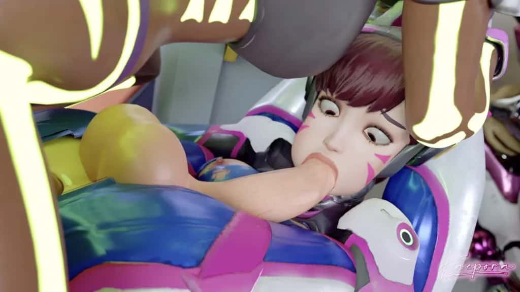 [Kaepora] Meka Base (Sombra x Dva) | anime | 05:47