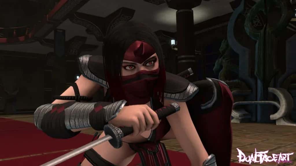 [Dual Face Art Comics] AMOZ Outworld_ Zack vs Skarlet! | anime | 05:52