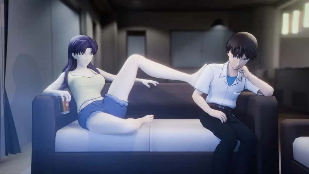 [AmateurThrowaway] Evangelion – Average Evening at Misato’s [FUTA] | anime | 01:02