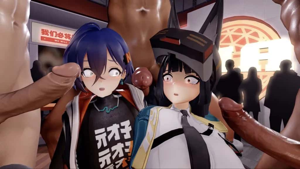 [Oniko] 【ZZZ#8】Booty Bounce Bitches | anime | 04:53