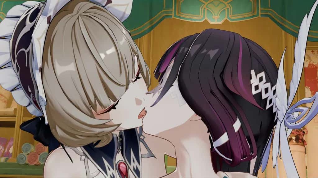[chiesama] Columbina x Sandrone【GI】 | anime | 02:41