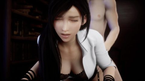 Tifa Doggy On Desk